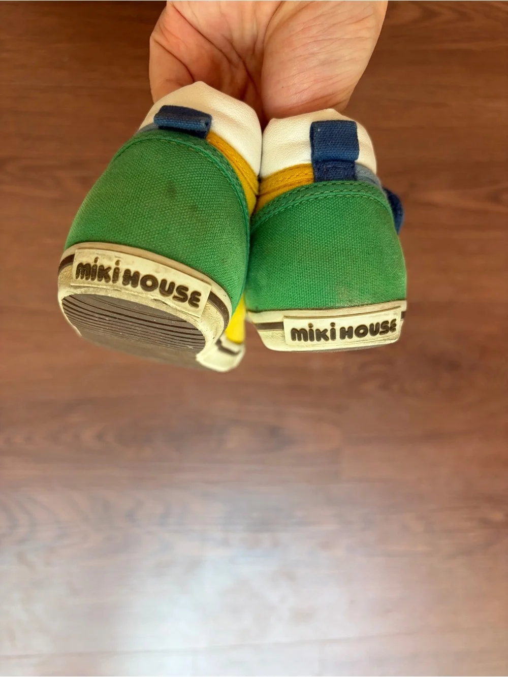 Miki House Second Walker Shoes 15cm Sneaker Jumper Pants Bundle Set Mikihouse